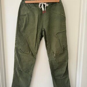 Topo Designs Dirt Pants, Women's S, Olive